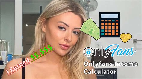 onlyfans income calculator|OnlyFans Calculator: Estimate Your Earnings Fast